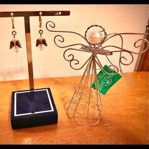 Angel Lever-back Earrings— Designed and Handcrafted By Me 🥰